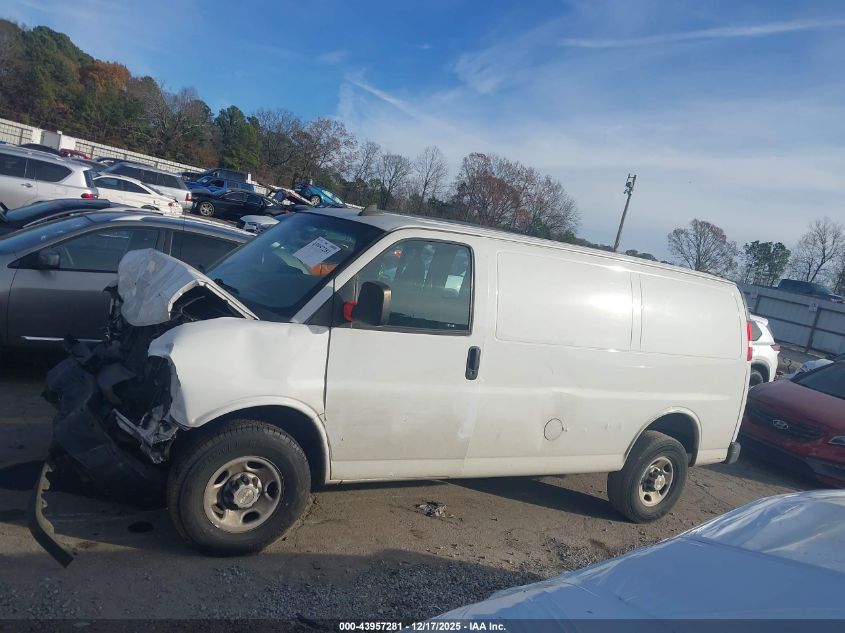 2020 Chevrolet Express Cargo Rwd 2500 Regular Wheelbase Wt VIN: 1GCWGAFP6L1219608 Lot: 43957281