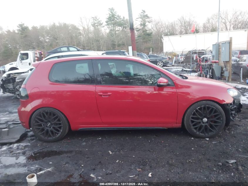 2011 Volkswagen Gti 2-Door VIN: WVWFD7AJ6BW266797 Lot: 43957286