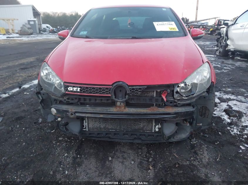 2011 Volkswagen Gti 2-Door VIN: WVWFD7AJ6BW266797 Lot: 43957286