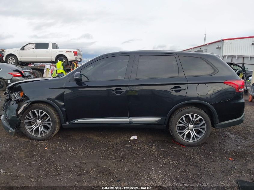2018 Mitsubishi Outlander Se VIN: JA4AZ3A33JZ007231 Lot: 43957290