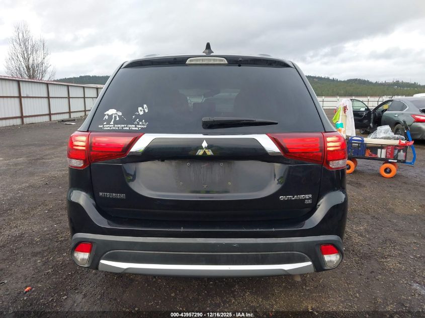 2018 Mitsubishi Outlander Se VIN: JA4AZ3A33JZ007231 Lot: 43957290