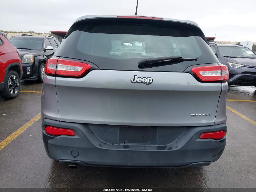 2014 Jeep Cherokee Sport VIN: 1C4PJLAB7EW123747 Lot: 43957292