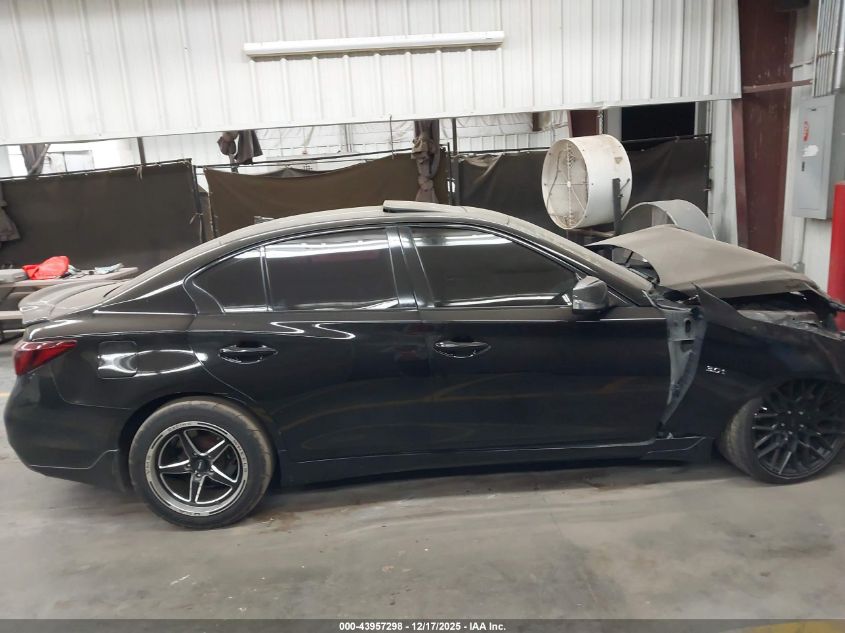 2018 Infiniti Q50 3.0T Luxe VIN: JN1EV7AP6JM358759 Lot: 43957298