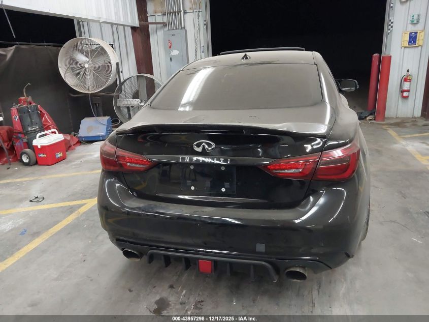 2018 Infiniti Q50 3.0T Luxe VIN: JN1EV7AP6JM358759 Lot: 43957298
