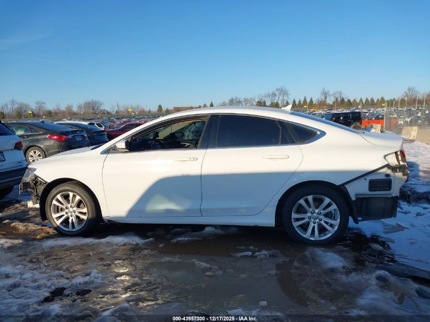 2017 Chrysler 200 Limited Platinum VIN: 1C3CCCAB3HN511274 Lot: 43957300