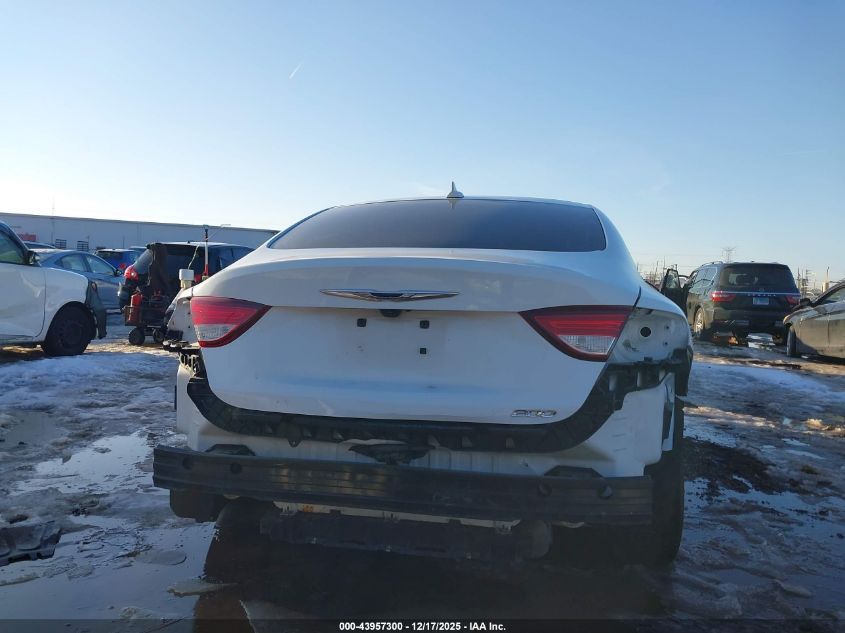 2017 Chrysler 200 Limited Platinum VIN: 1C3CCCAB3HN511274 Lot: 43957300