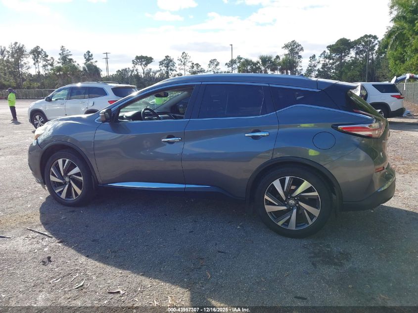 2015 Nissan Murano Platinum VIN: 5N1AZ2MG3FN265046 Lot: 43957307