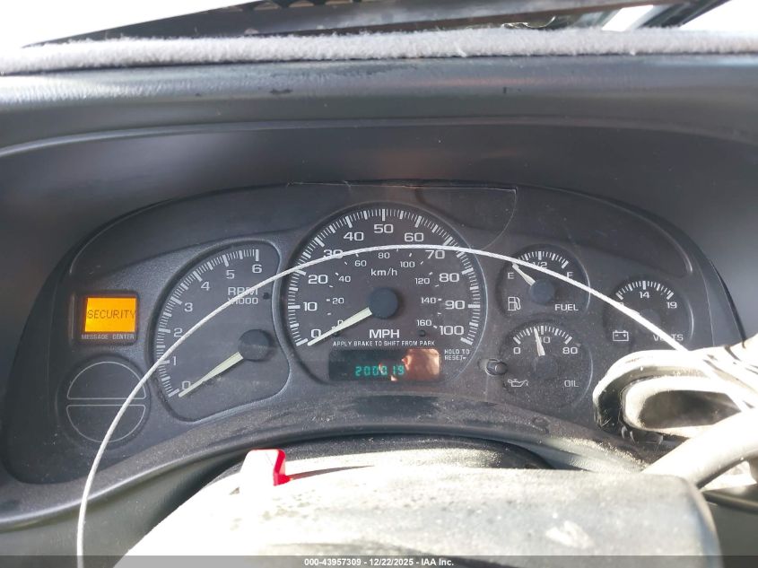 2001 Chevrolet Silverado 1500 Ls VIN: 2GCEC19V111283225 Lot: 43957309