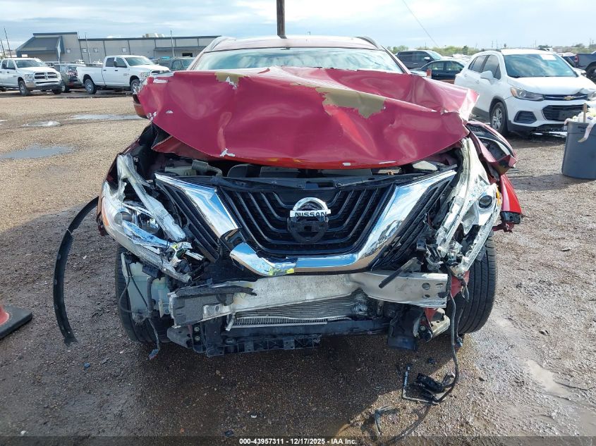 2016 Nissan Murano Sv VIN: 5N1AZ2MG6GN165864 Lot: 43957311