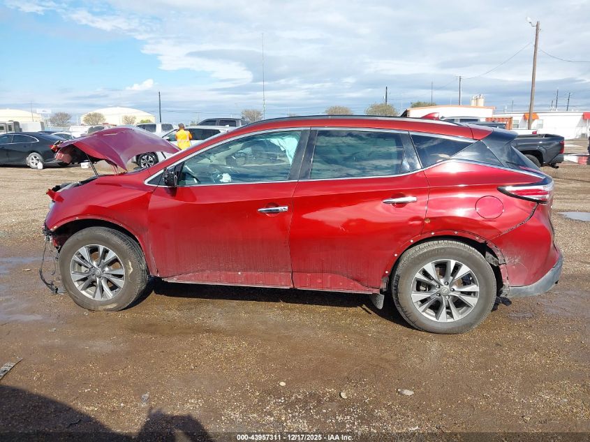 2016 Nissan Murano Sv VIN: 5N1AZ2MG6GN165864 Lot: 43957311