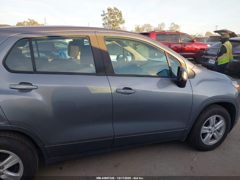 2020 Chevrolet Trax Fwd Ls VIN: 3GNCJKSB9LL144228 Lot: 43957328