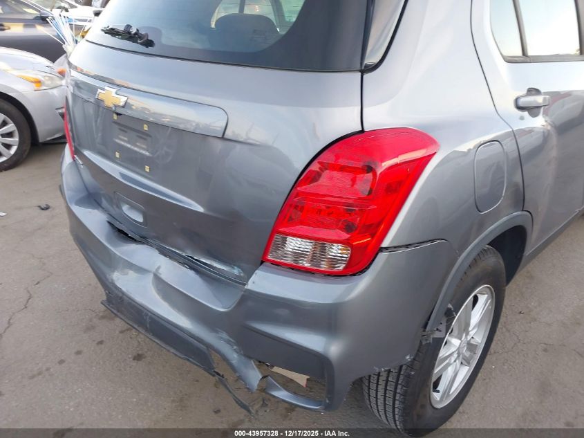 2020 Chevrolet Trax Fwd Ls VIN: 3GNCJKSB9LL144228 Lot: 43957328