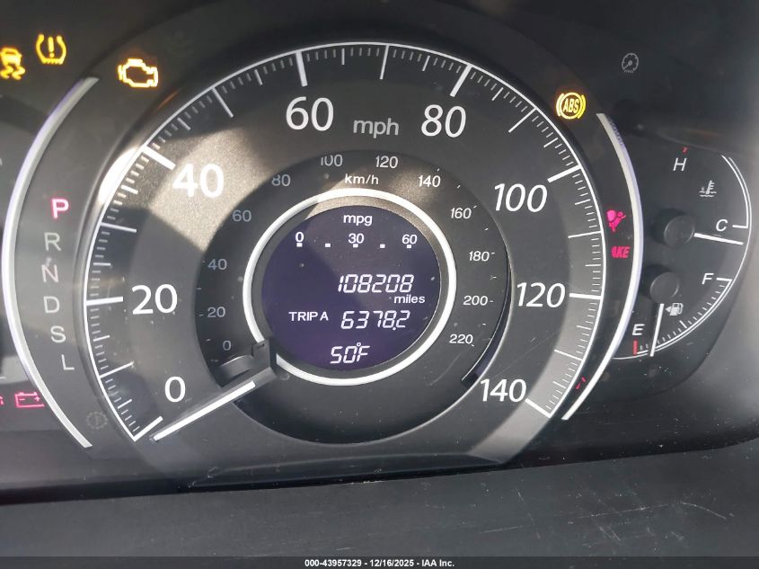 2015 Honda Cr-V Ex VIN: 5J6RM3H52FL011712 Lot: 43957329