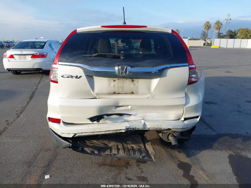 2015 Honda Cr-V Ex VIN: 5J6RM3H52FL011712 Lot: 43957329