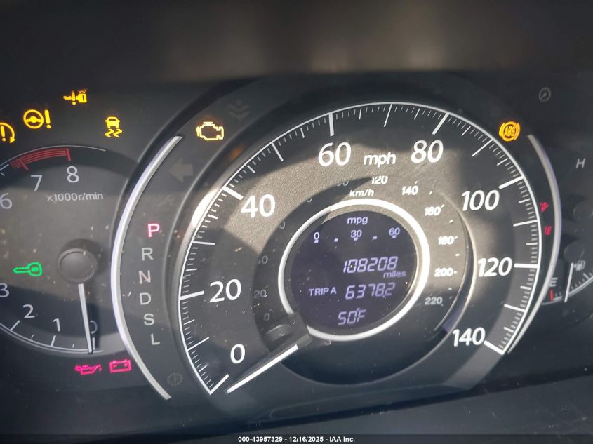 2015 Honda Cr-V Ex VIN: 5J6RM3H52FL011712 Lot: 43957329