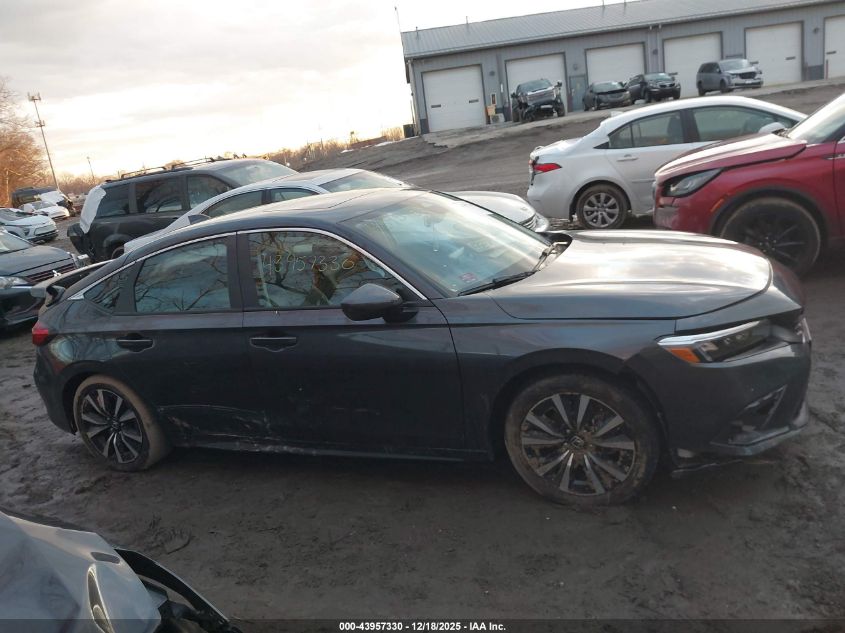 2024 Honda Civic Ex-L VIN: 19XFL1H74RE003187 Lot: 43957330