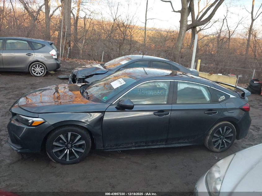 2024 Honda Civic Ex-L VIN: 19XFL1H74RE003187 Lot: 43957330