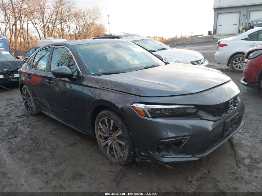 2024 Honda Civic Ex-L VIN: 19XFL1H74RE003187 Lot: 43957330