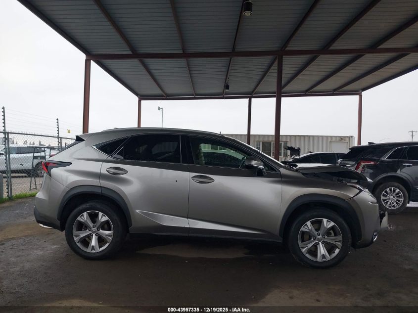 2017 Lexus Nx 200T VIN: JTJYARBZ7H2057163 Lot: 43957335