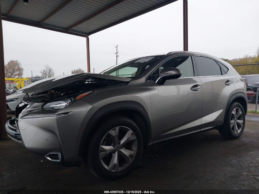 2017 Lexus Nx 200T VIN: JTJYARBZ7H2057163 Lot: 43957335