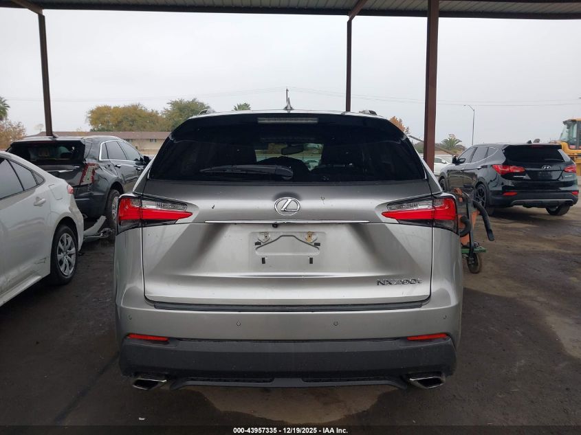 2017 Lexus Nx 200T VIN: JTJYARBZ7H2057163 Lot: 43957335