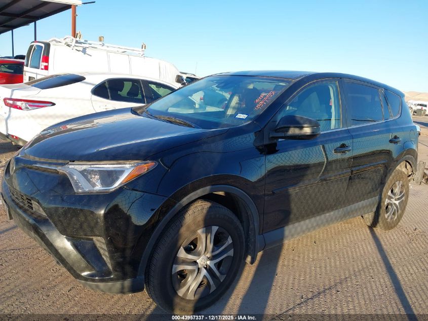 2018 Toyota Rav4 Le VIN: 2T3ZFREV3JW493166 Lot: 43957337