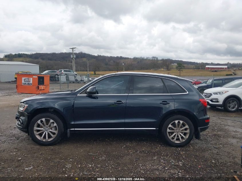 2013 Audi Q5 2.0T Premium VIN: WA1LFAFP8DA058275 Lot: 43957339