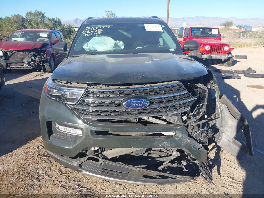 2022 Ford Explorer Xlt VIN: 1FMSK7DH3NGA71098 Lot: 43957353