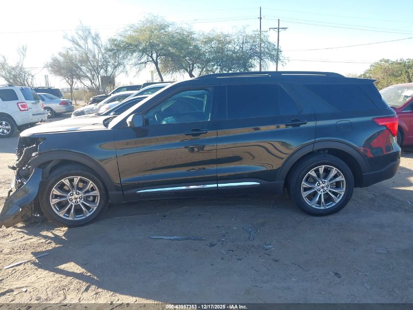 2022 Ford Explorer Xlt VIN: 1FMSK7DH3NGA71098 Lot: 43957353