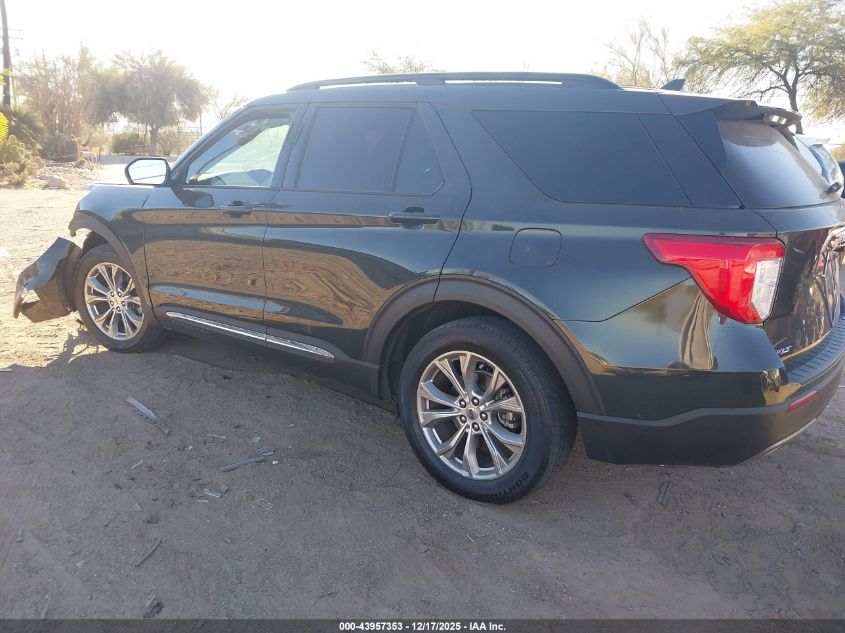 2022 Ford Explorer Xlt VIN: 1FMSK7DH3NGA71098 Lot: 43957353