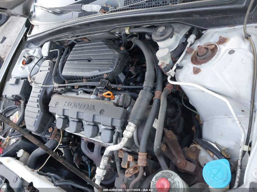 2003 Honda Civic Lx VIN: 2HGES15523H586003 Lot: 43957355