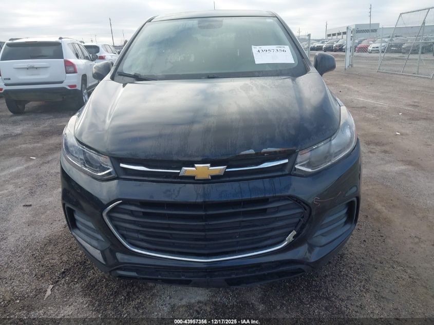 2020 Chevrolet Trax Fwd Ls VIN: 3GNCJKSB7LL109641 Lot: 43957356