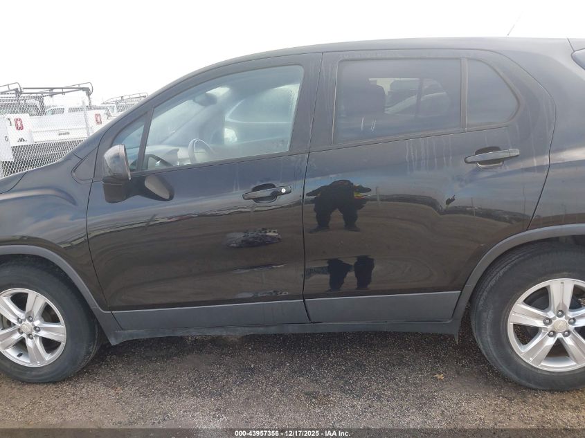 2020 Chevrolet Trax Fwd Ls VIN: 3GNCJKSB7LL109641 Lot: 43957356