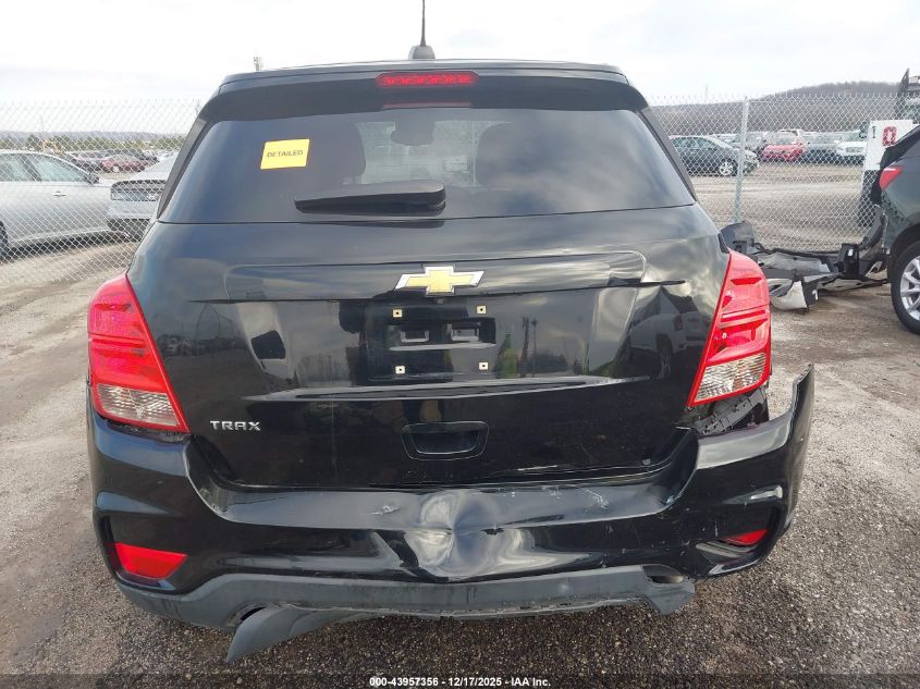 2020 Chevrolet Trax Fwd Ls VIN: 3GNCJKSB7LL109641 Lot: 43957356