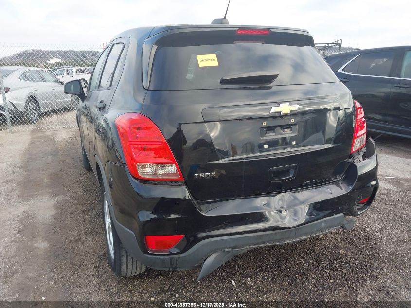 2020 Chevrolet Trax Fwd Ls VIN: 3GNCJKSB7LL109641 Lot: 43957356