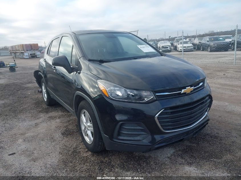 2020 Chevrolet Trax Fwd Ls VIN: 3GNCJKSB7LL109641 Lot: 43957356