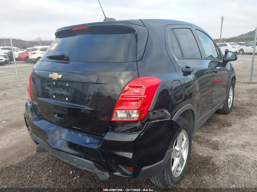 2020 Chevrolet Trax Fwd Ls VIN: 3GNCJKSB7LL109641 Lot: 43957356