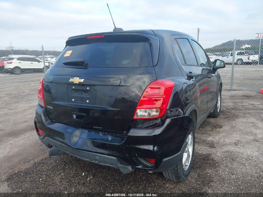 2020 Chevrolet Trax Fwd Ls VIN: 3GNCJKSB7LL109641 Lot: 43957356