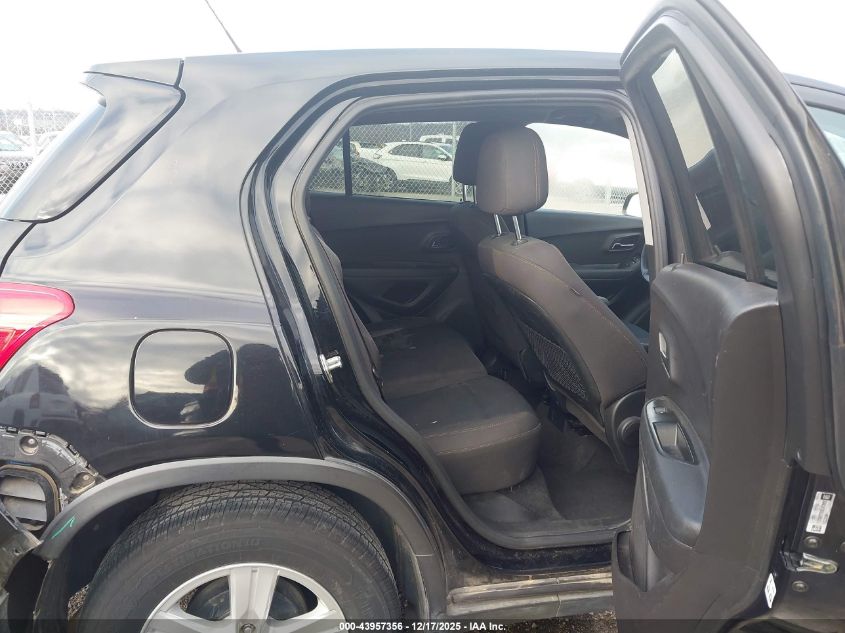 2020 Chevrolet Trax Fwd Ls VIN: 3GNCJKSB7LL109641 Lot: 43957356