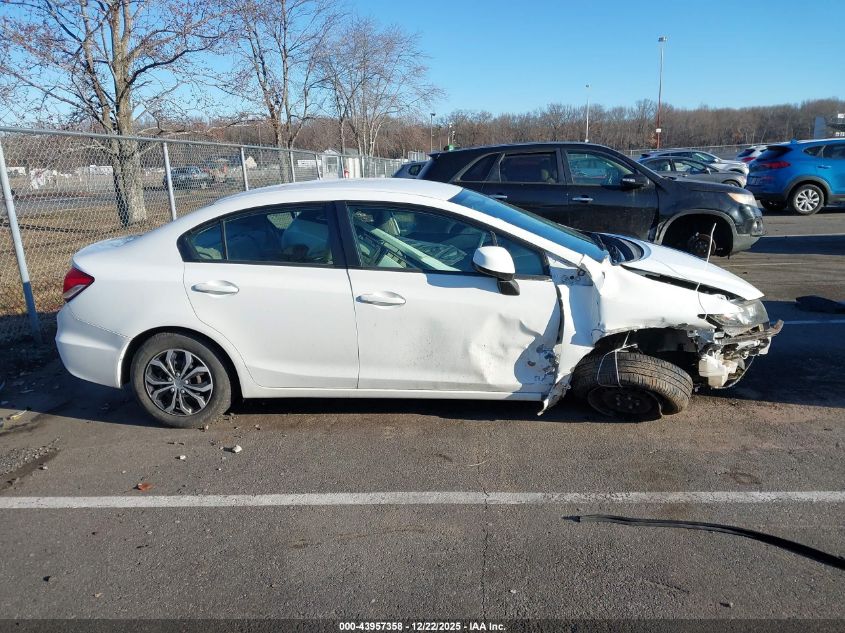 2013 Honda Civic Lx VIN: 19XFB2F51DE281337 Lot: 43957358