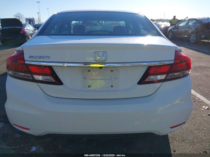 2013 Honda Civic Lx VIN: 19XFB2F51DE281337 Lot: 43957358