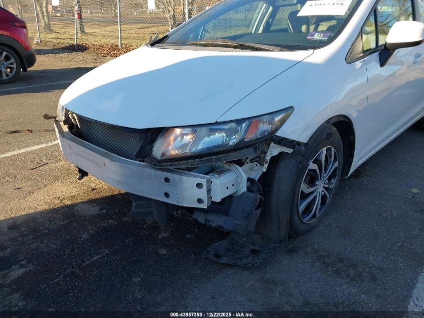 2013 Honda Civic Lx VIN: 19XFB2F51DE281337 Lot: 43957358