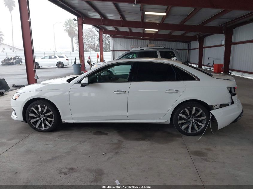 2020 Audi A4 Premium 40 Tfsi Front-Wheel Drive S Tronic VIN: WAUGMAF44LN005693 Lot: 43957362