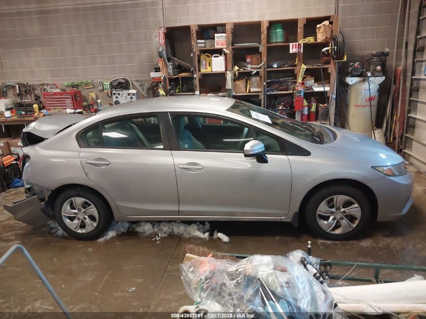 2014 Honda Civic Lx VIN: 19XFB2F57EE218518 Lot: 43957361