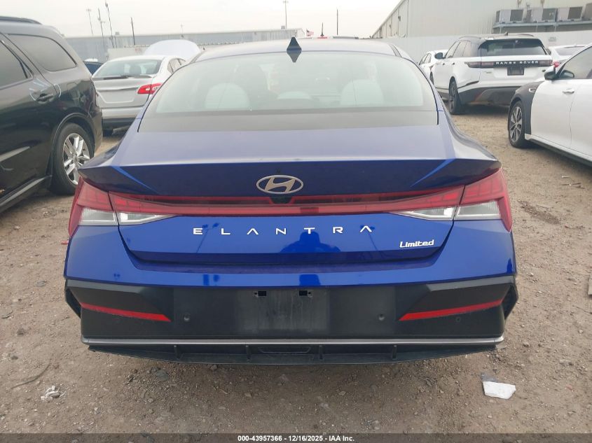2024 Hyundai Elantra Limited VIN: KMHLP4DG5RU815545 Lot: 43957366