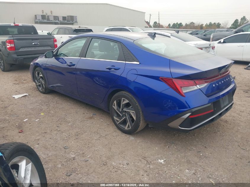 2024 Hyundai Elantra Limited VIN: KMHLP4DG5RU815545 Lot: 43957366