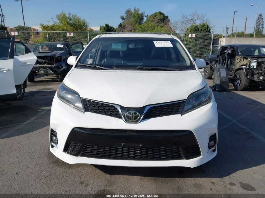 2017 Toyota Sienna Se 8 Passenger VIN: 5TDXZ3DC7HS844040 Lot: 43957373