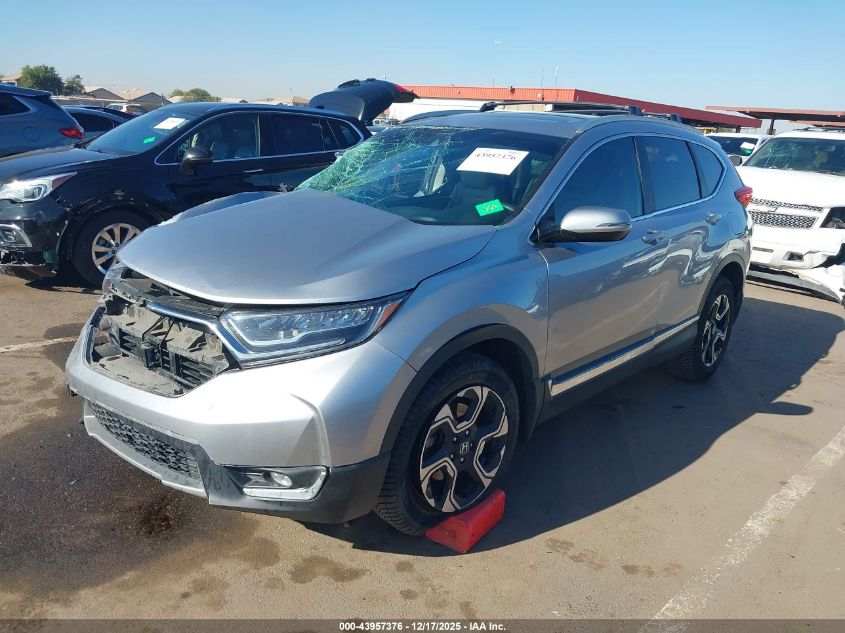 2017 Honda Cr-V Touring VIN: 2HKRW2H95HH666662 Lot: 43957376