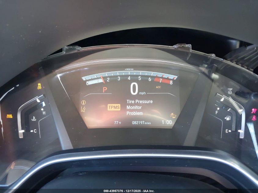 2017 Honda Cr-V Touring VIN: 2HKRW2H95HH666662 Lot: 43957376