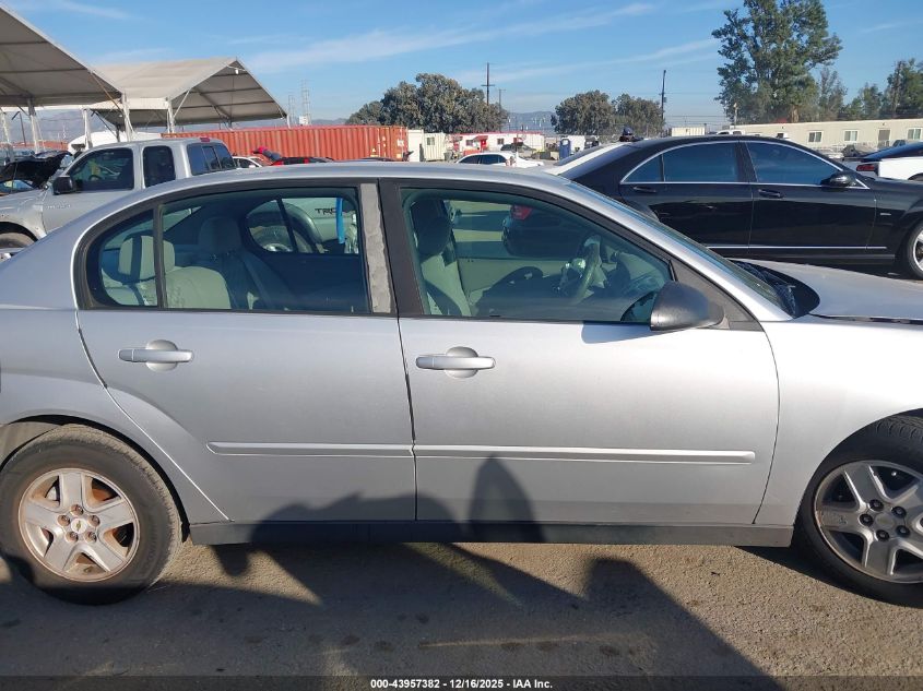 2005 Chevrolet Malibu Ls VIN: 1G1ZT54815F209191 Lot: 43957382